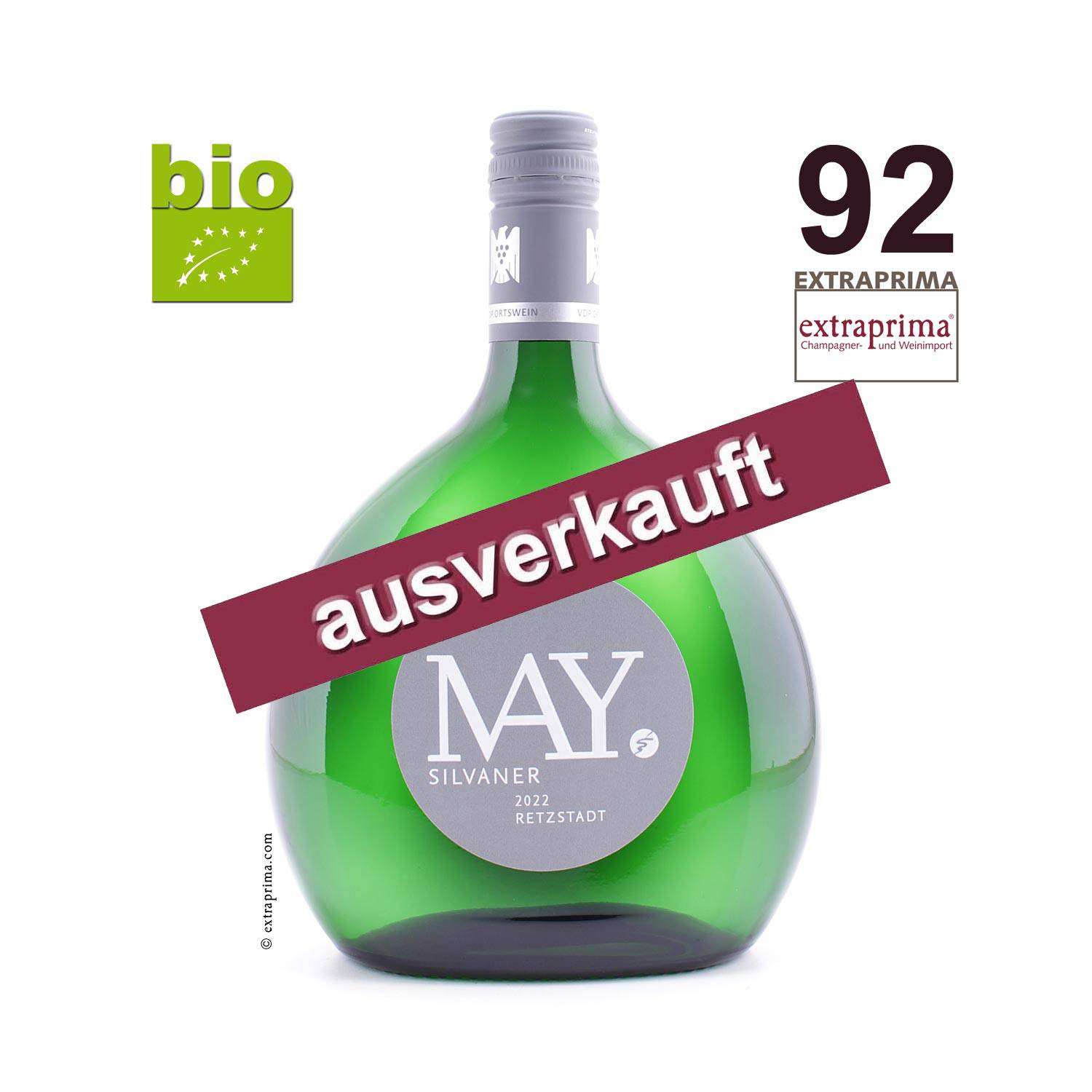 2022 Silvaner Retzstadt Ortswein - Rudolf May -bio-