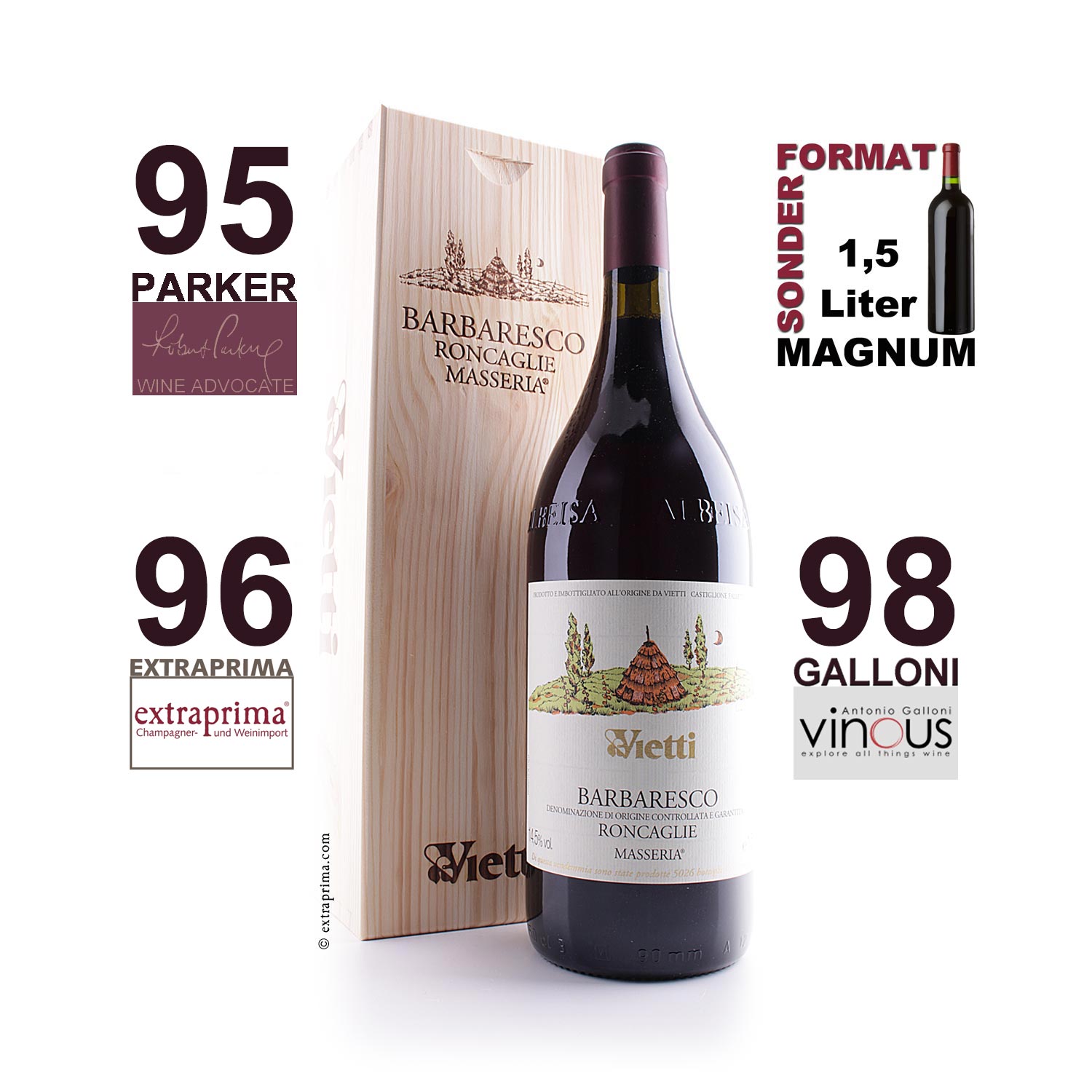 2019 Barbaresco Roncaglie Masseria - Vietti | MAGNUM 1,5-Ltr.