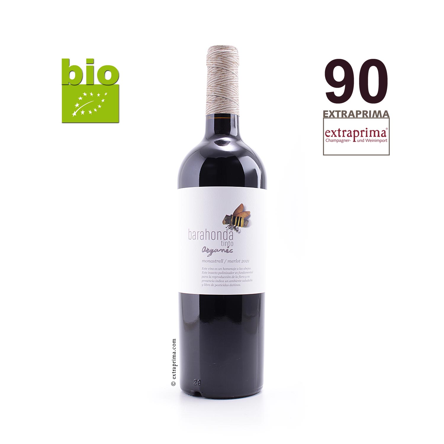 2021 Yecla Organic Monastrell-Merlot -  Barahonda