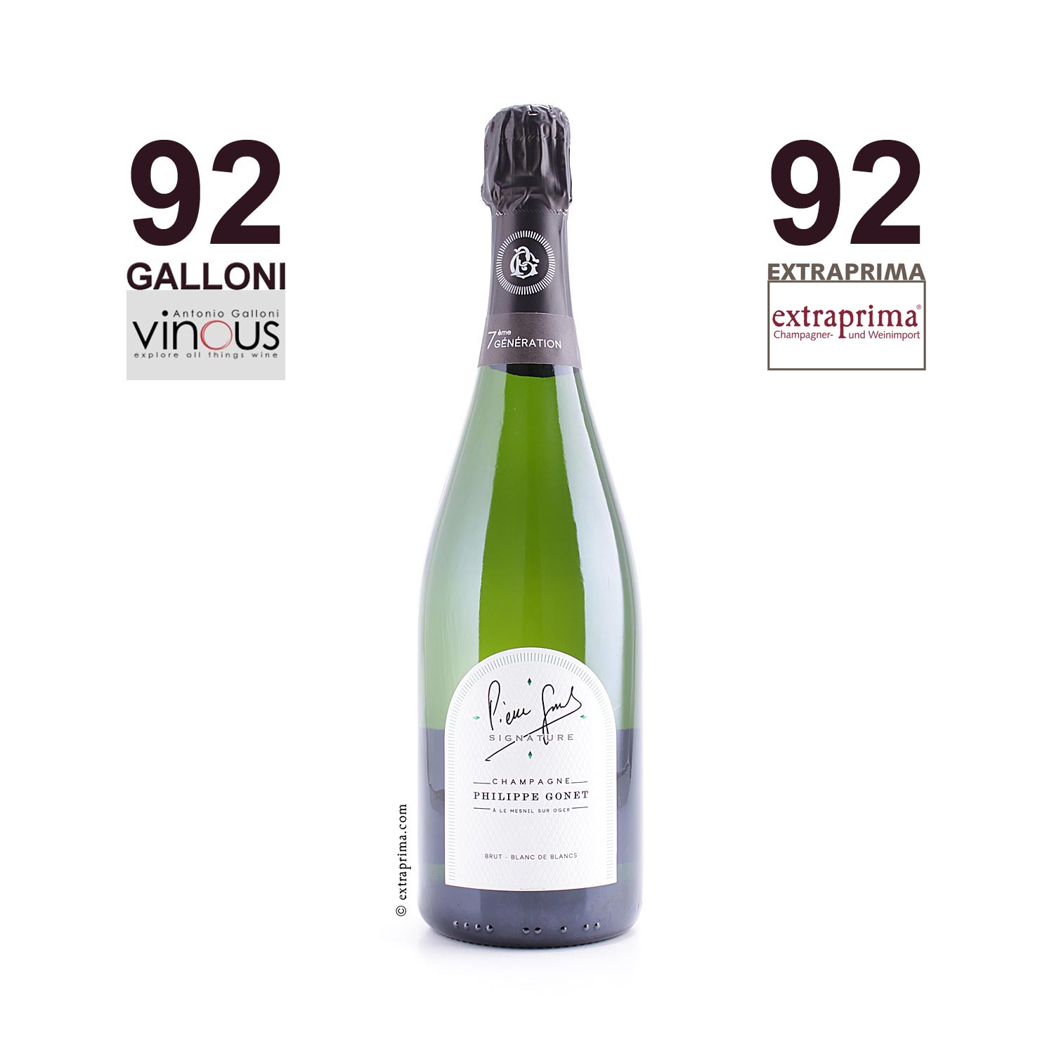 Champagne Brut Blanc de Blancs Signature - Gonet