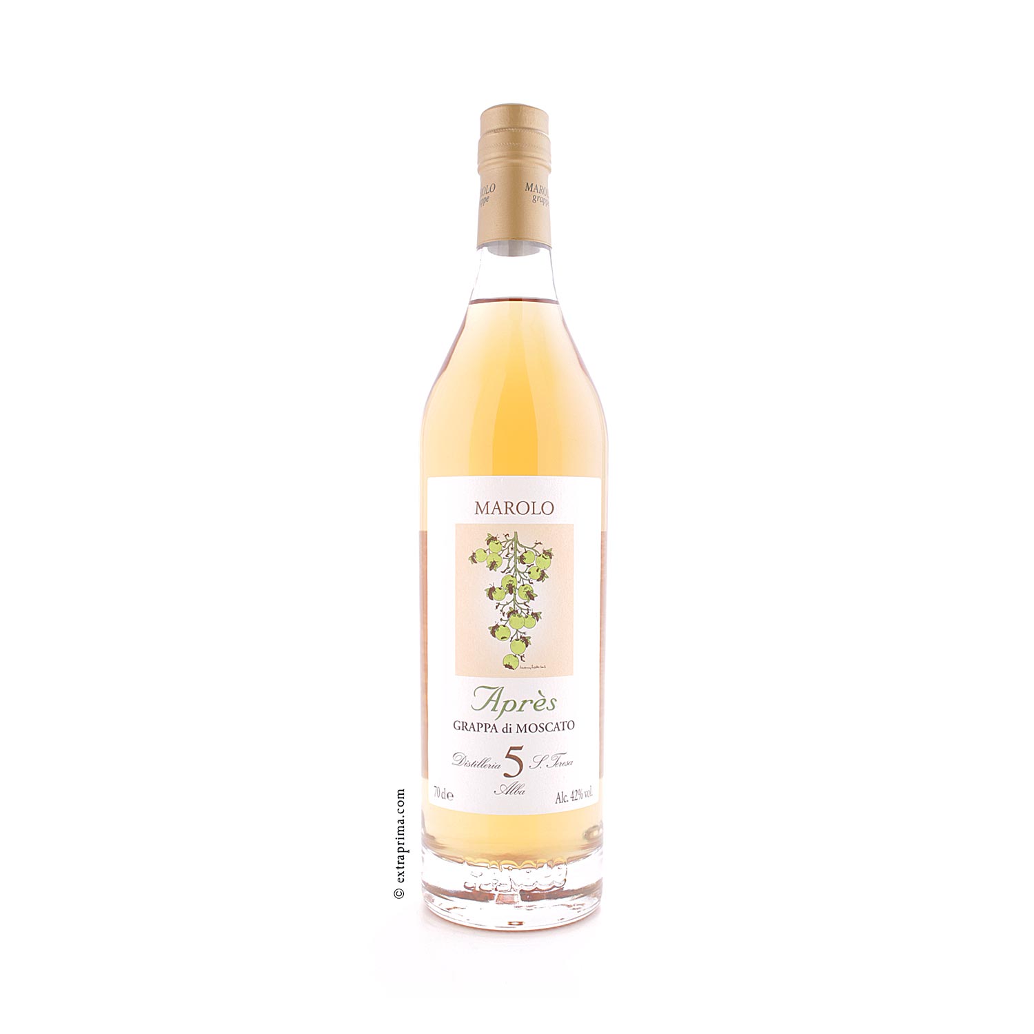 Grappa di Moscato 'Après 5 Anni' - Marolo 42% Vol. | 70 cl