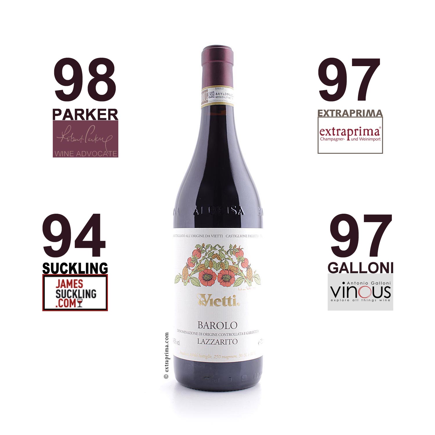 2019 Barolo Lazzarito - Vietti