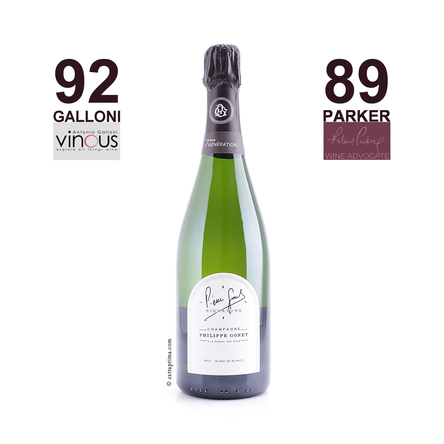 Champagne Brut Blanc de Blancs Signature - Gonet