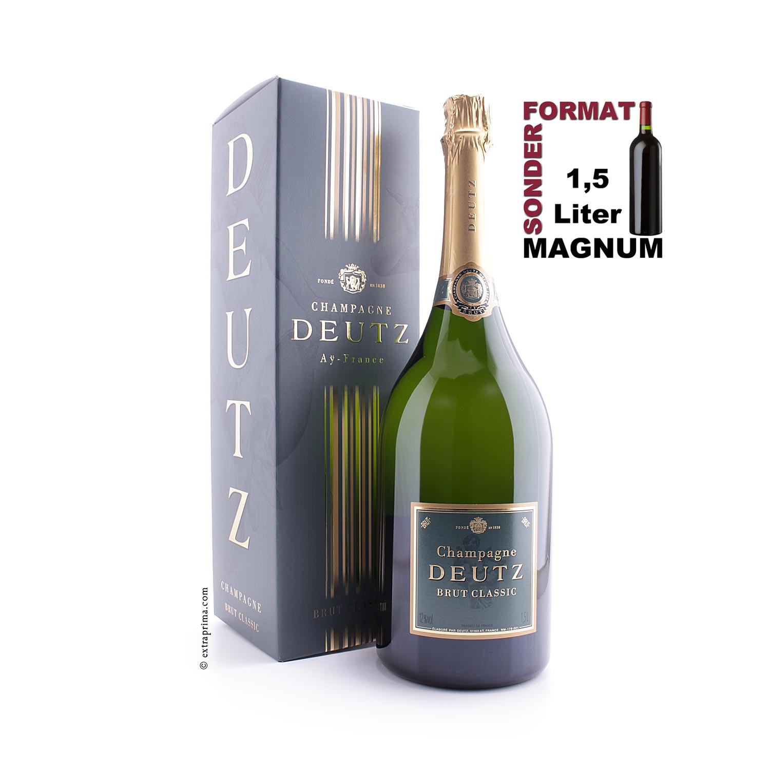 Champagne Brut Classic - Deutz | MAGNUM 1,5-Ltr.