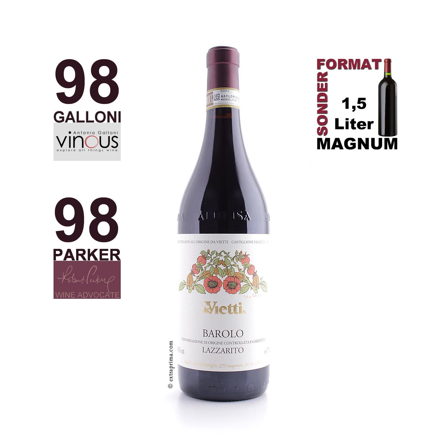 2019 Barolo Lazzarito - Vietti