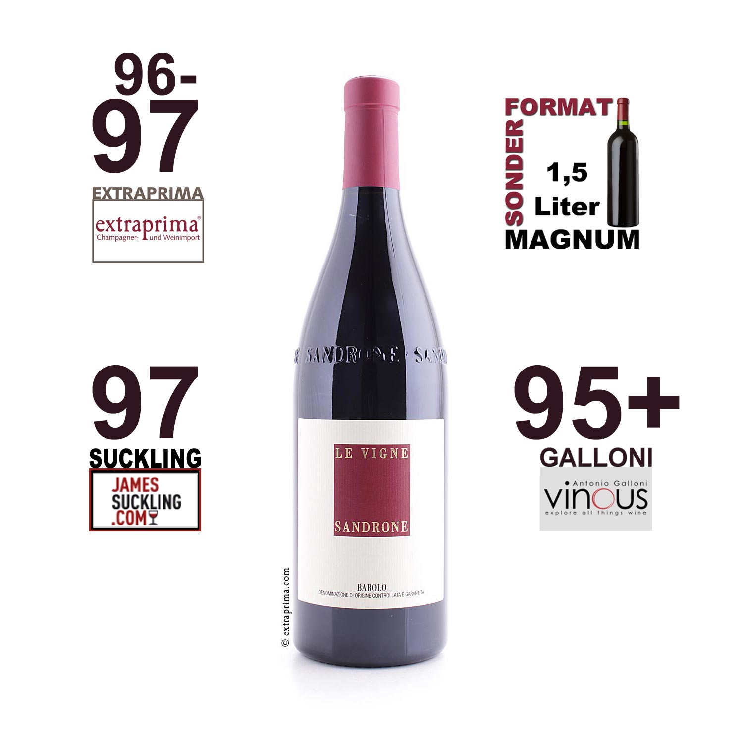 2017 Barolo Le Vigne - Sandrone | MAG 1,5-Ltr.