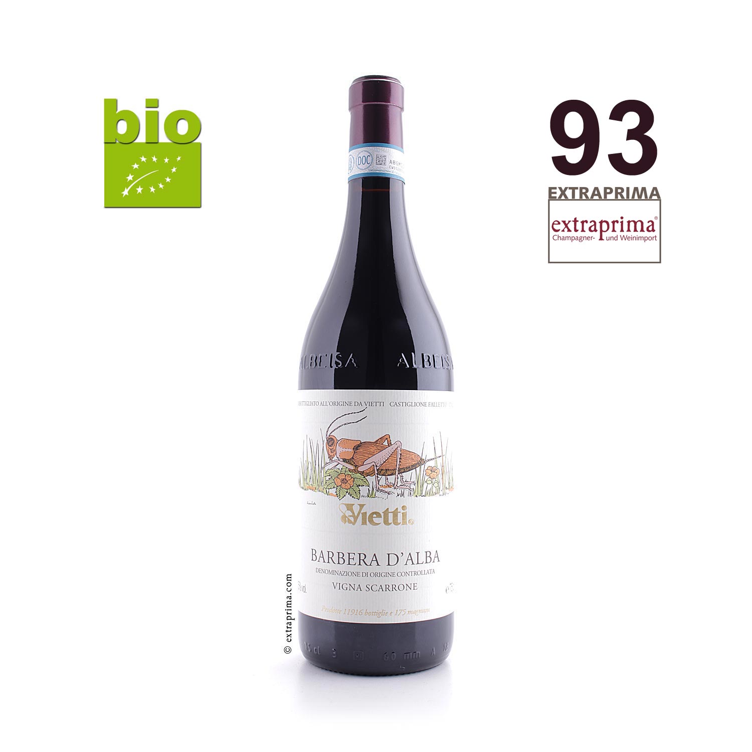 2021 Barbera d'Alba Vigna Scarrone - Vietti -bio-