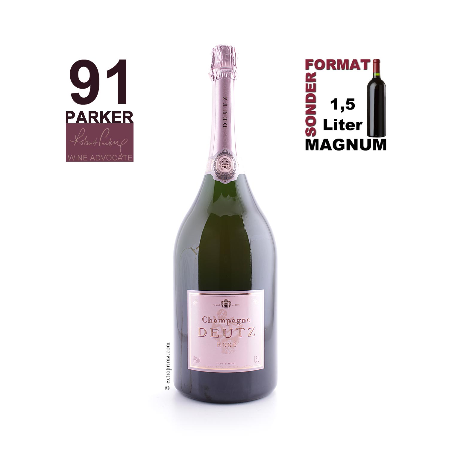 Champagne Brut Classic Rosé Deutz | Magnum 1,5-Ltr.