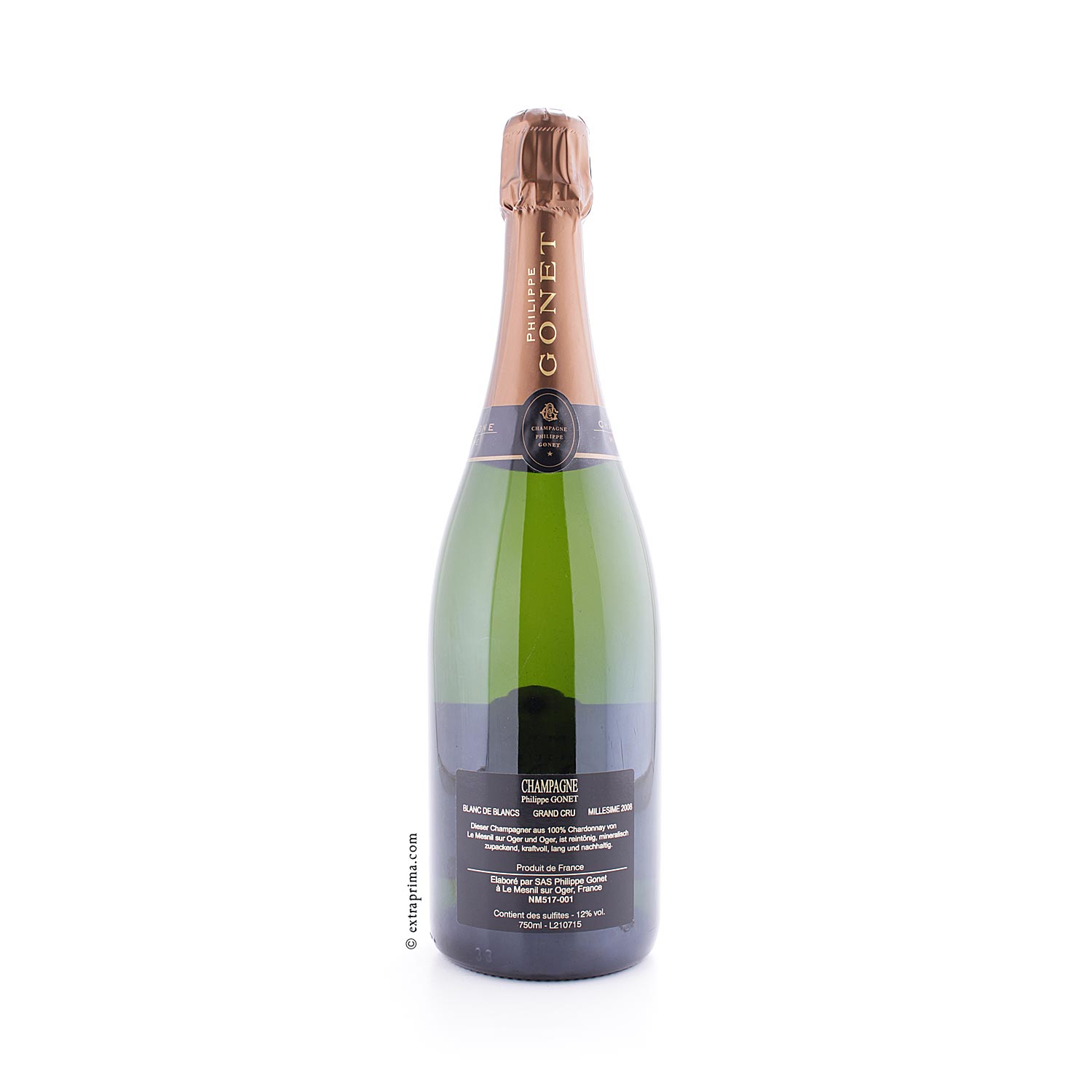 2017 Champagne Brut Millésime Grand Cru Blanc des Blancs - Philippe Gonet