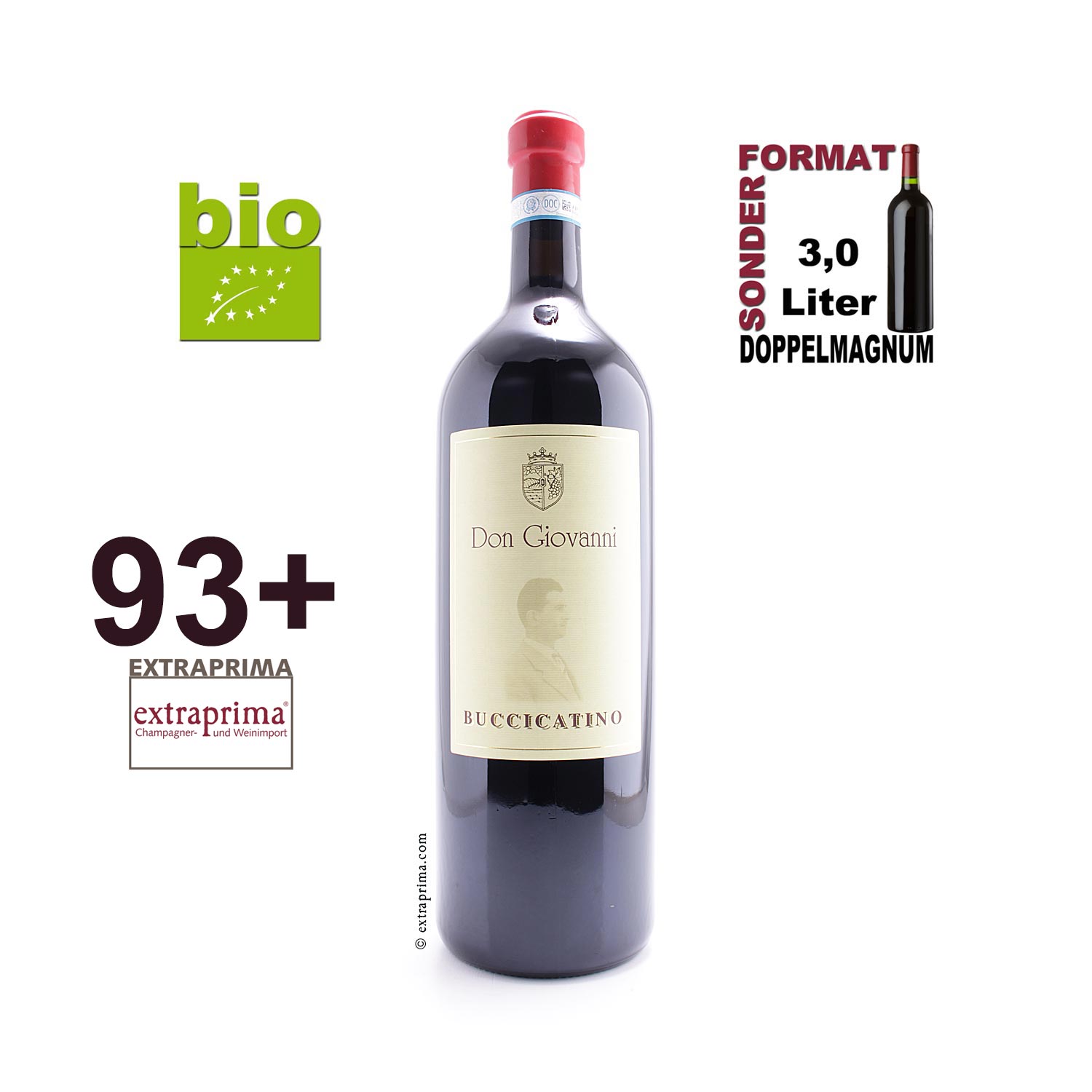 2017 Montepulciano d'Abruzzo Don Giovanni  | DMG 3,0-Ltr. -bio-