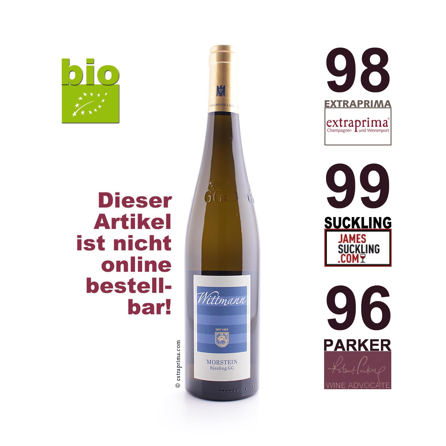 2022 Riesling Morstein GG - Wittmann -bio-