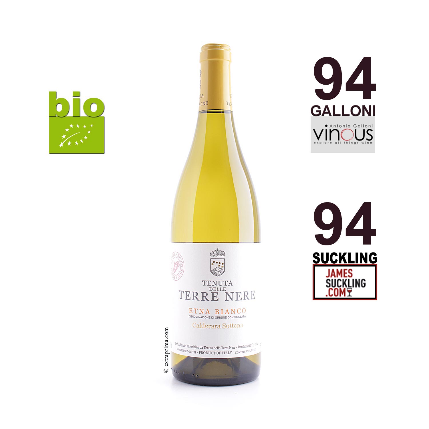 2022 Etna Bianco V. Niche Calderara Sottana - Tenuta delle Terre Nere -bio-