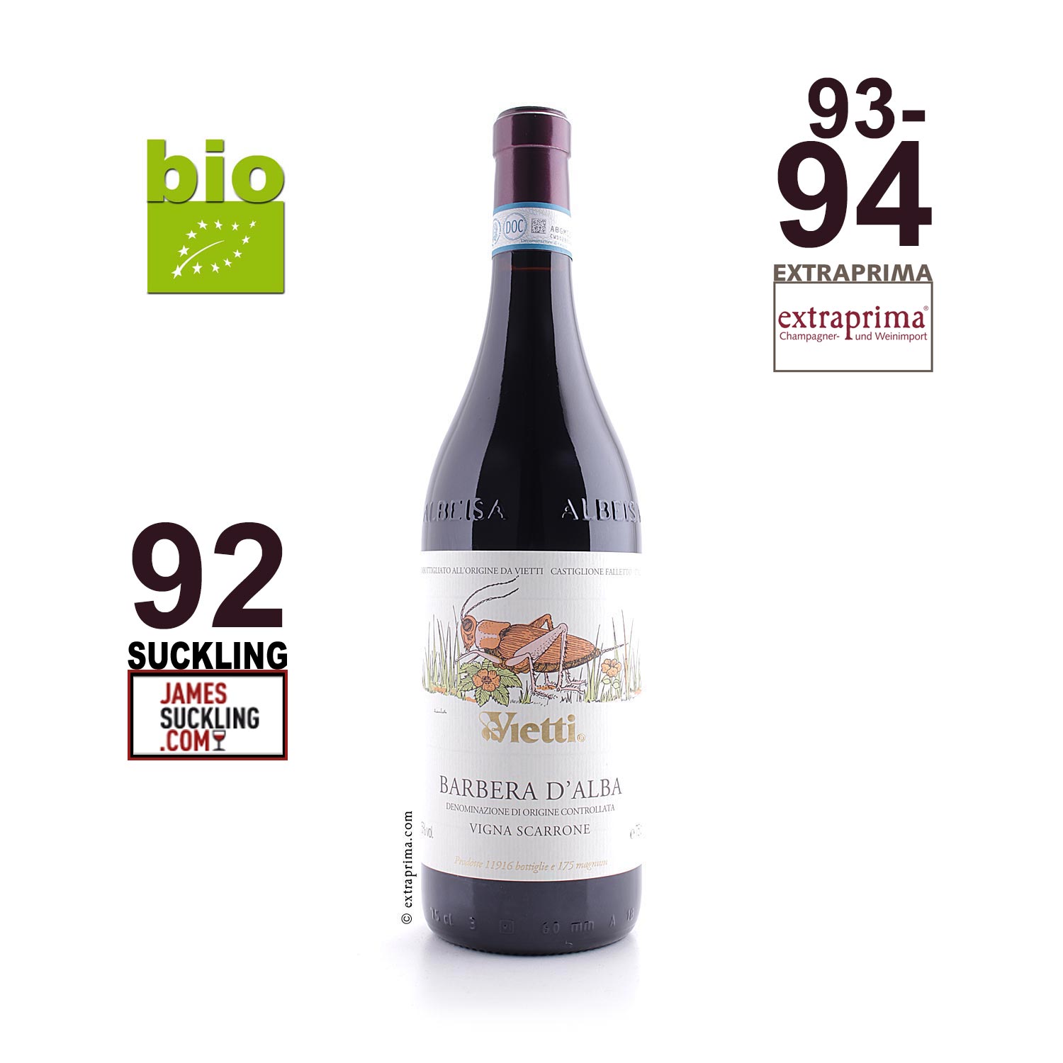 2021 Barbera d'Alba Vigna Scarrone - Vietti -bio-