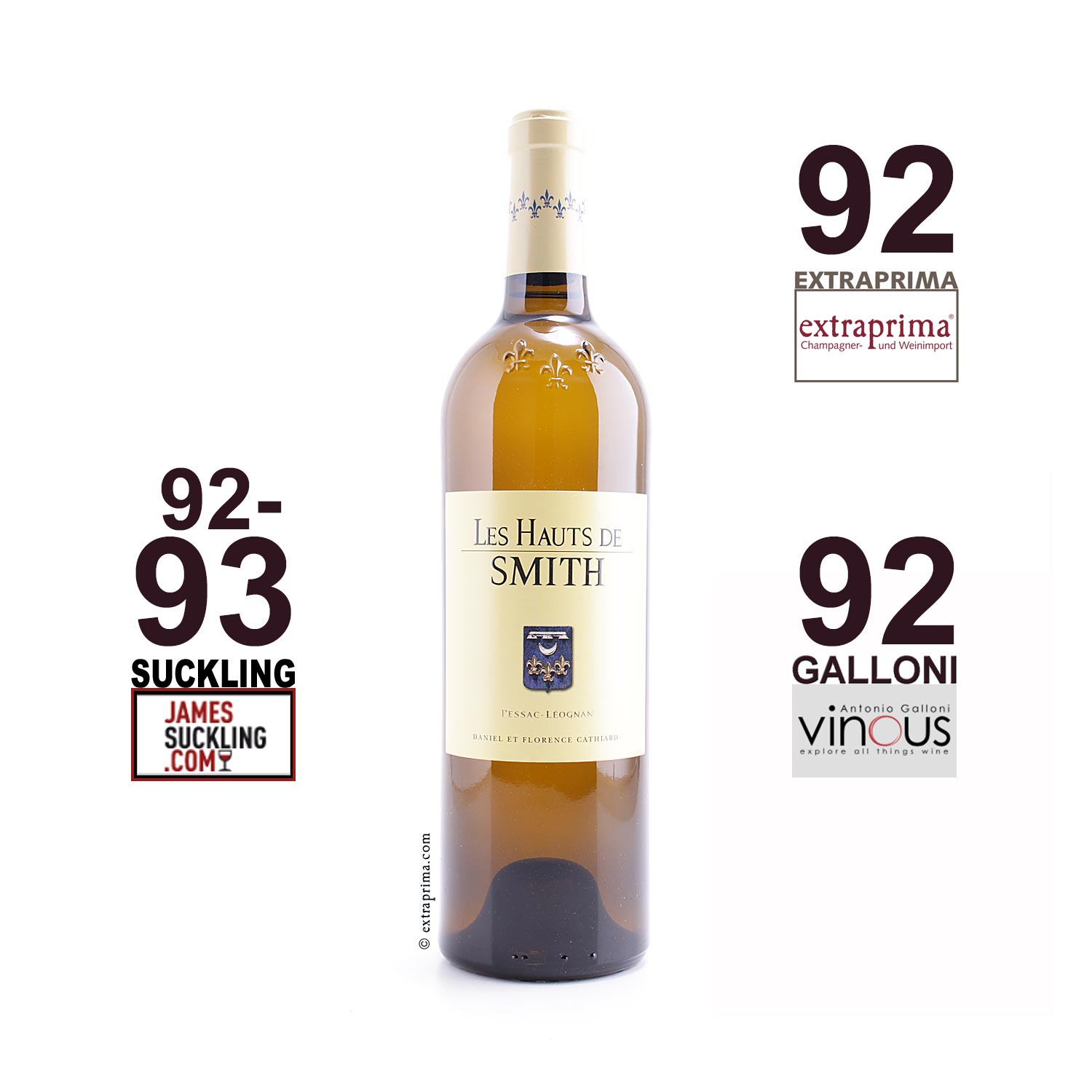 2021 Les Hauts de Smith blanc - Pessac-Léognan