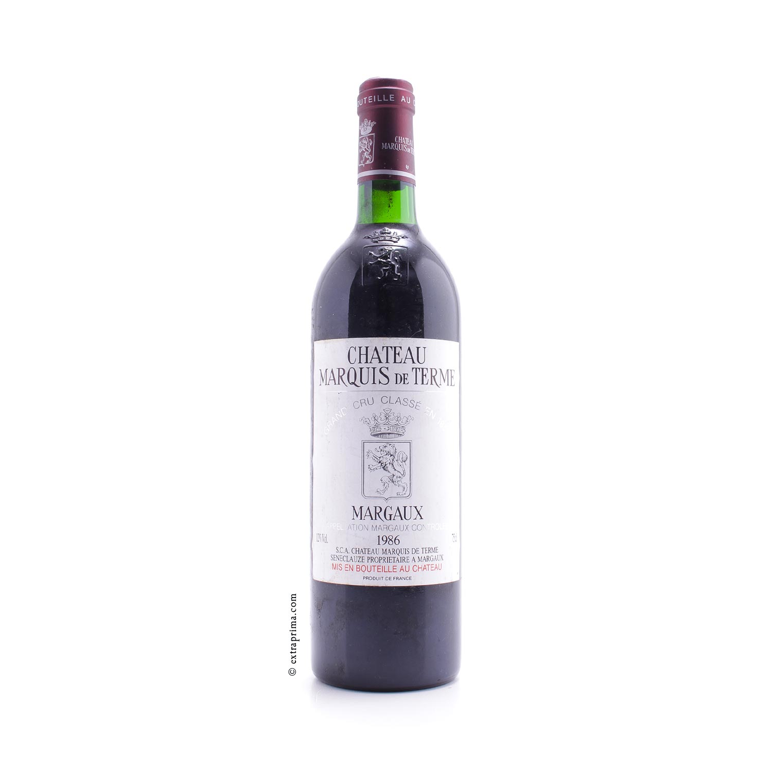 1986 Château Marquis de Terme - Margaux