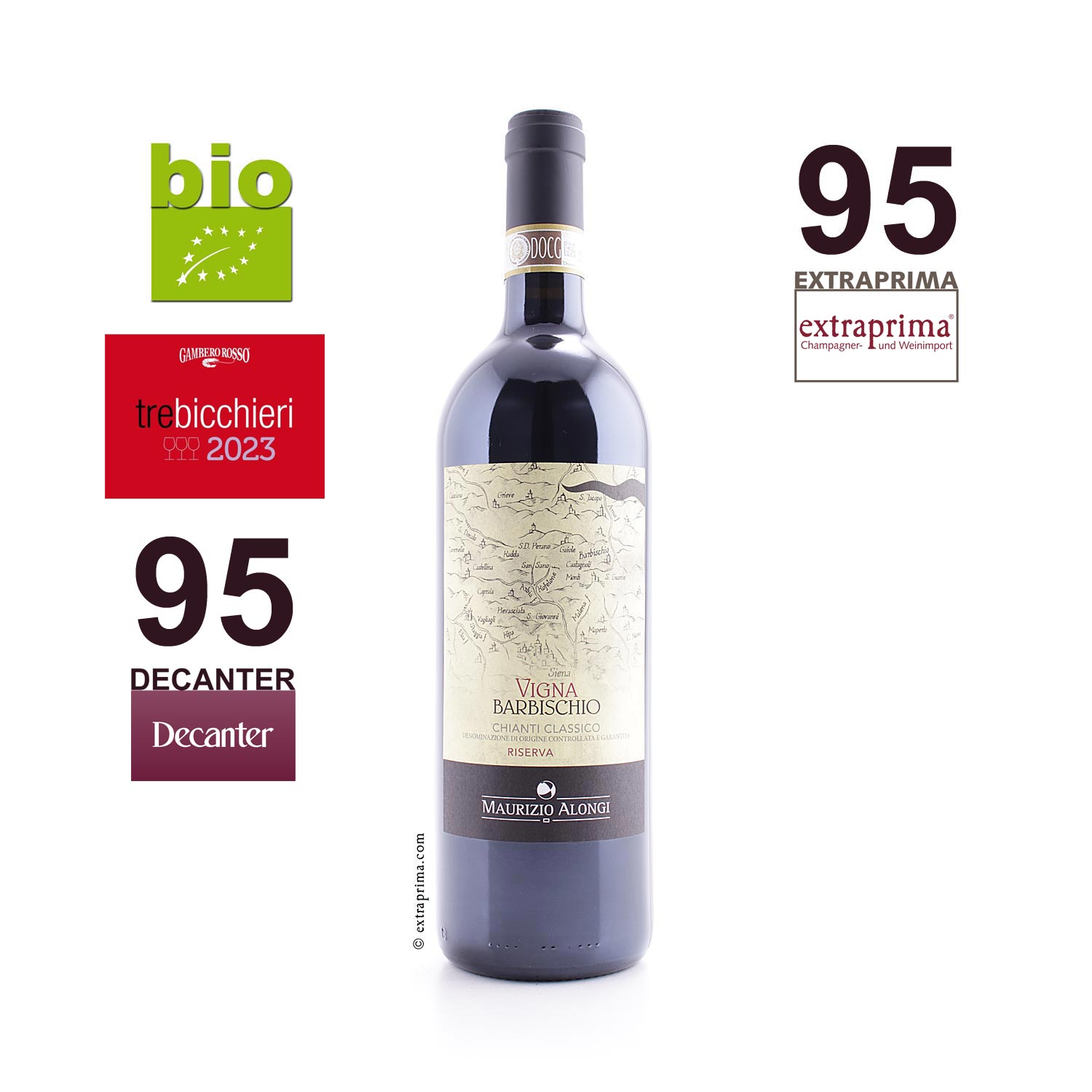 2019 Chianti Classico Riserva Vigna Barbischio Maurizio Alongi -bio-