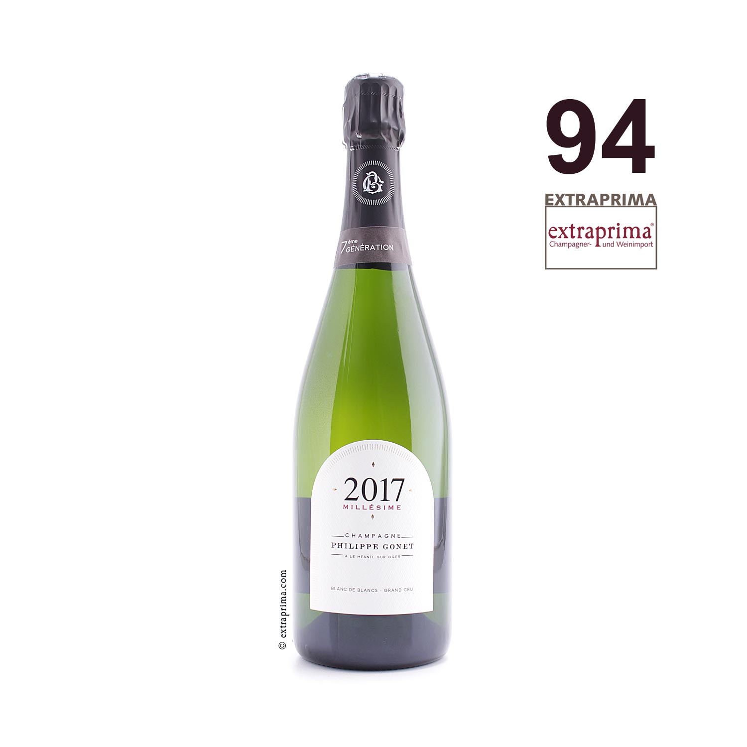 2017 Champagne Brut Millésime Grand Cru Blanc des Blancs - Philippe Gonet