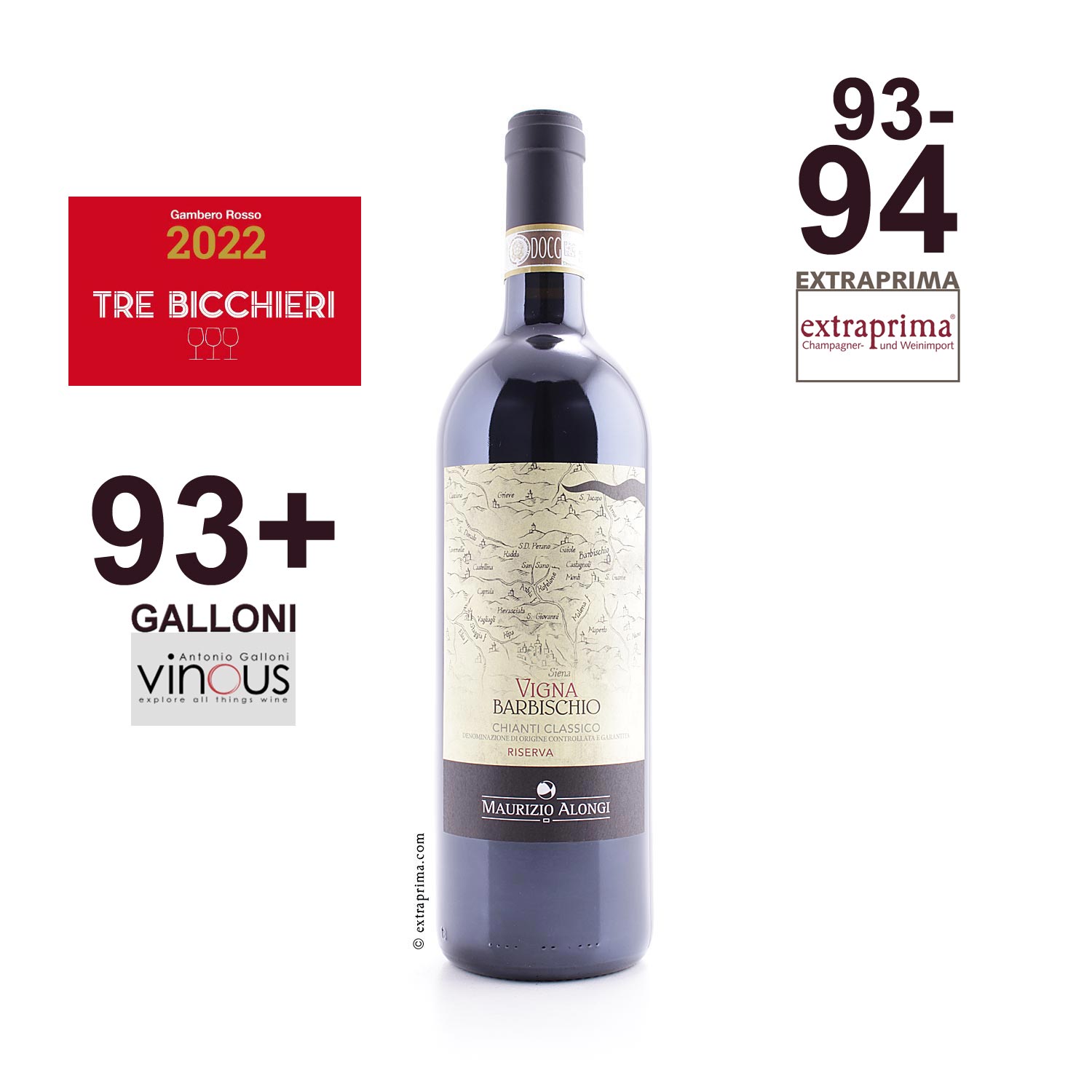 2018 Chianti Classico Riserva Vigna Barbischio Maurizio Alongi