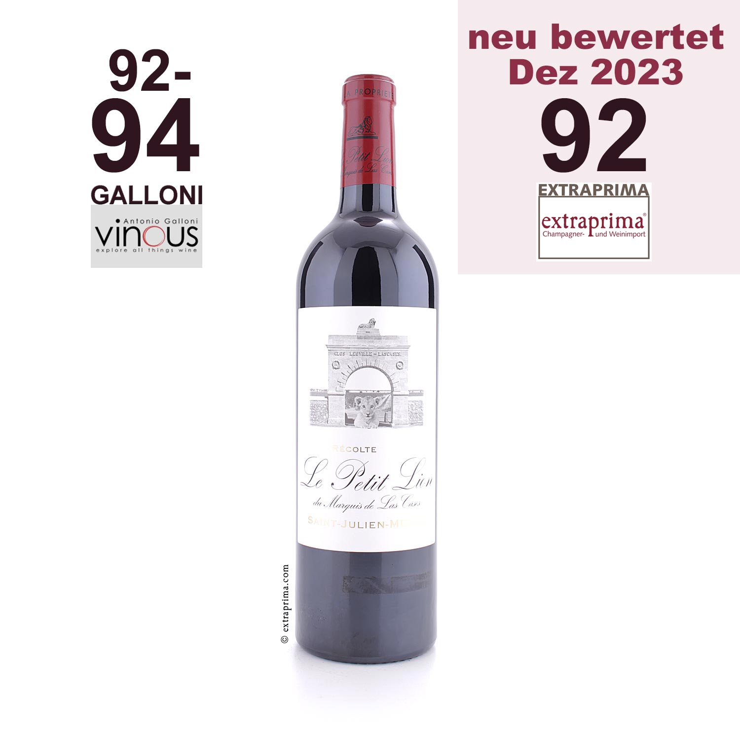 2021 Le Petit Lion du Marquis de Las Cases - St.-Julien