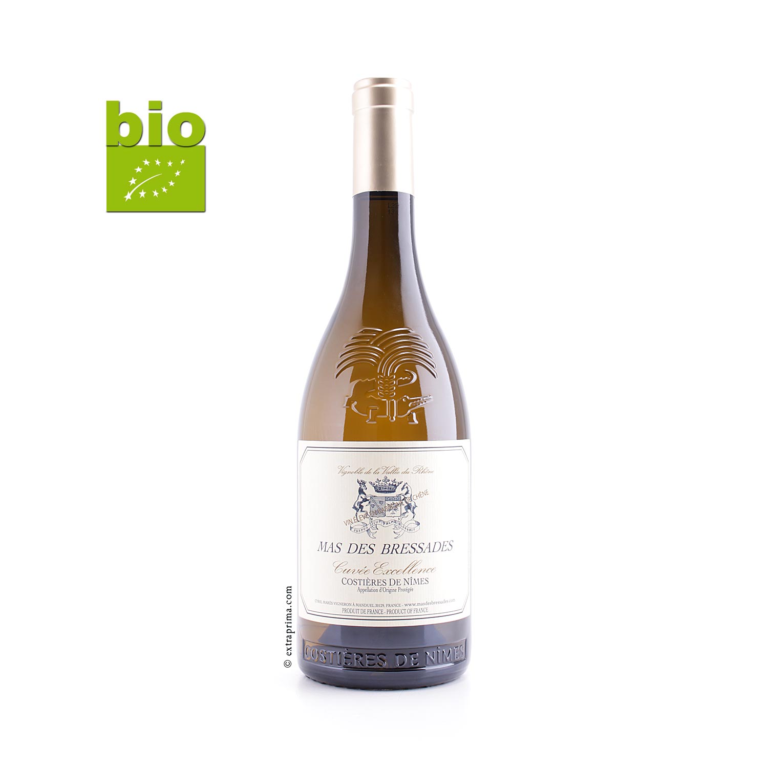 2022 Costières de Nîmes blanc Excellence -Mas des Bressades -bio-