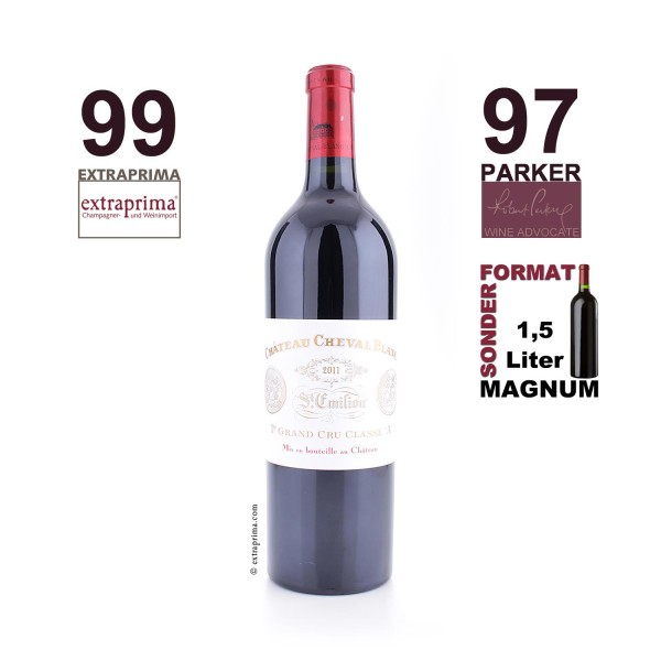 2011 Château Cheval Blanc - St.-Emilion | Magnum Vorbestellung