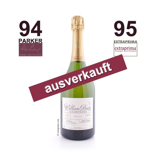 2015 Champagne Brut Pinot Noir Meurtet Hommage a William Deutz
