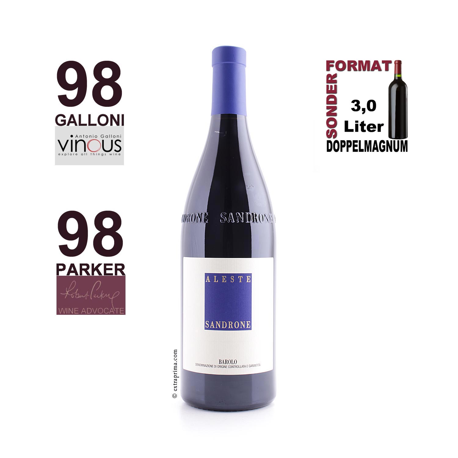 16 Barolo Aleste Luciano Sandrone Doppelmagnum 3 0 Ltr Extraprima Weinversand