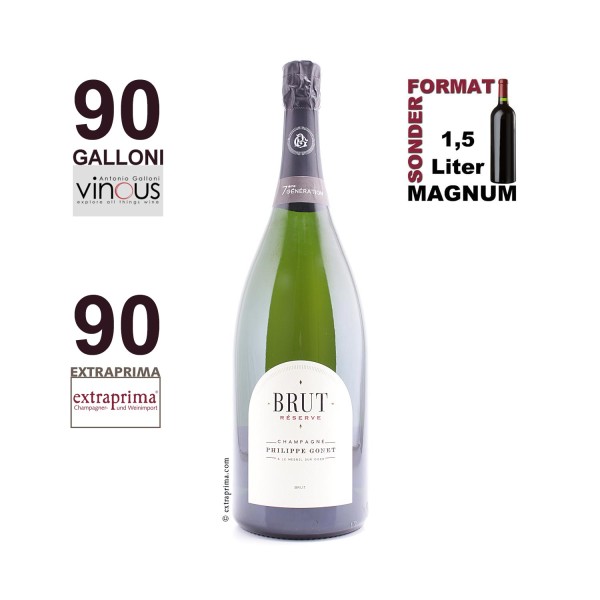 Champagne Brut Grande Réserve - Gonet | MAG 1,5-Ltr.