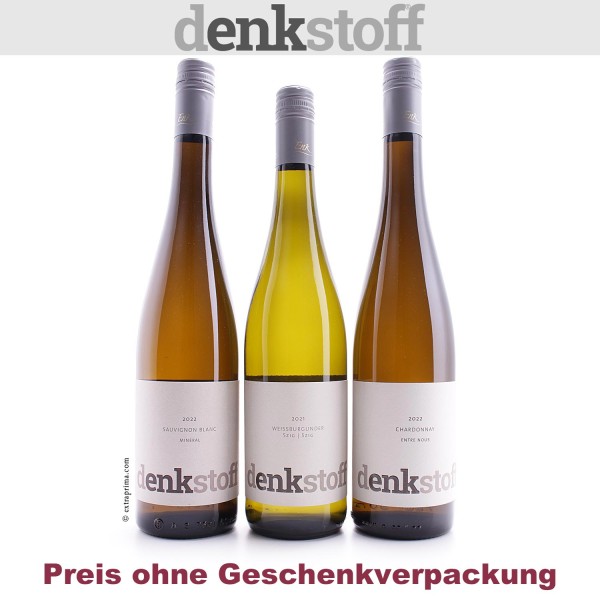 Geschenkvorschlag denkstoff - 3 Fl. von Weingut Enk