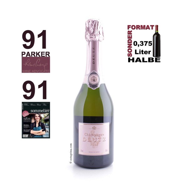 Champagne Brut Classic Rosé - Deutz | Halbe 0,375-Ltr.