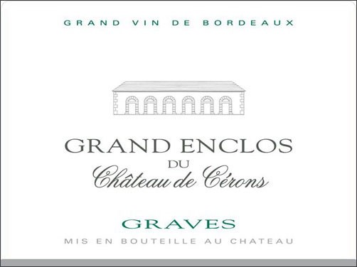2022 Grand Enclos du Château de Cérons Blanc – Graves