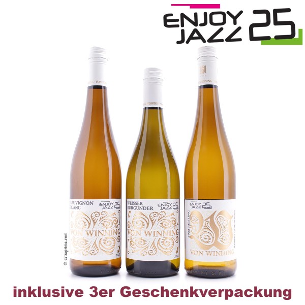 Geschenkvorschlag Enjoy Jazz - 3 Fl. vom Weingut Von Winning