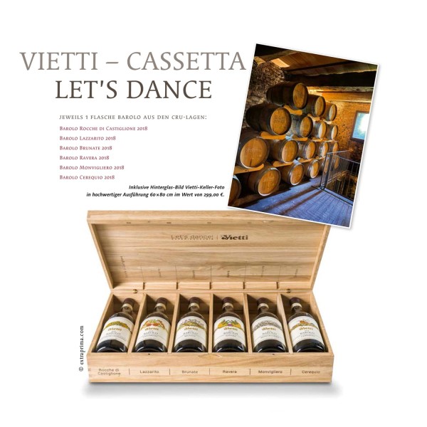 Cassetta Let's Dance 6 x Barolo 2018 - Vietti
