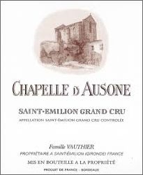 2022 Chapelle d'Ausone – St.-Emilion