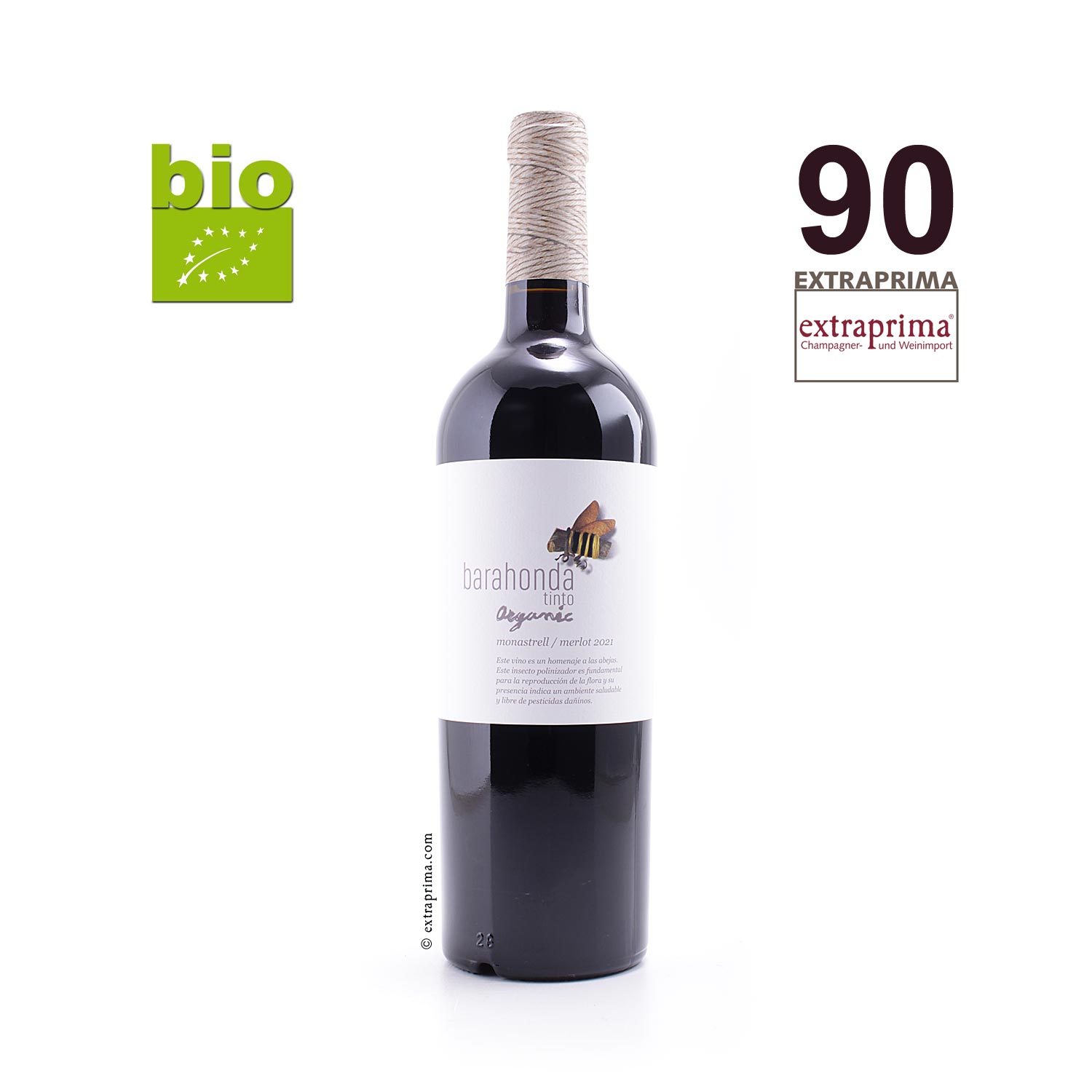 2021 Yecla Organic Monastrell-Merlot Barahonda | Extraprima - Weinversand
